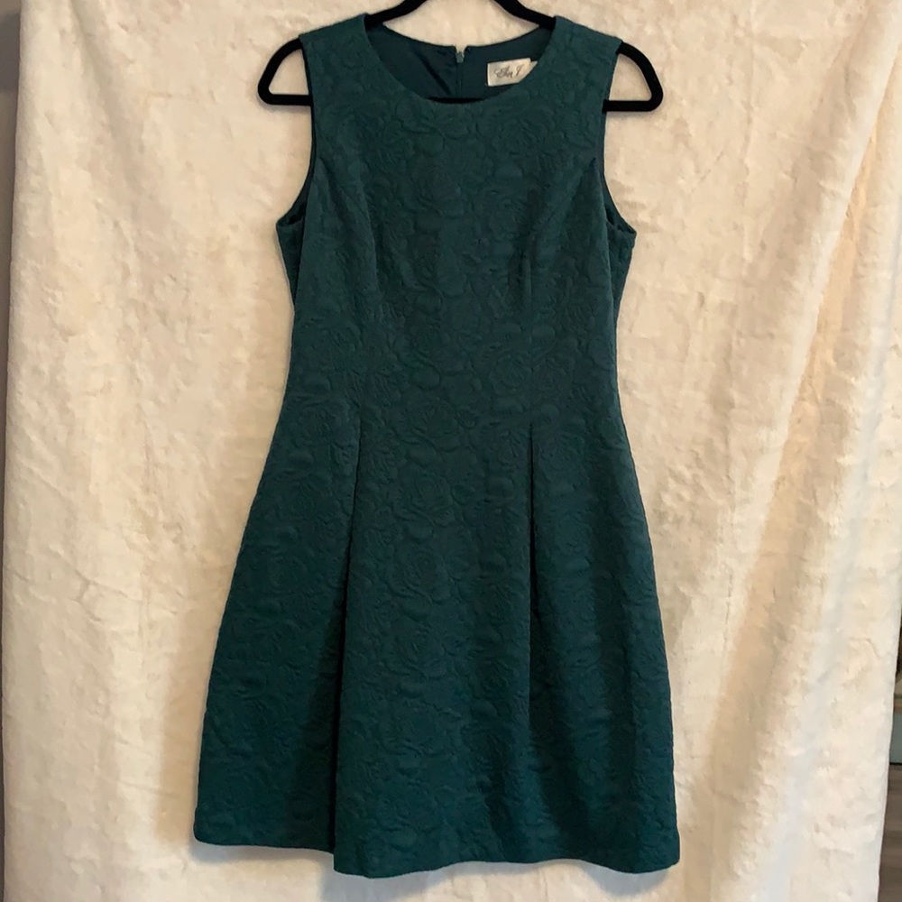 Eliza J green dress